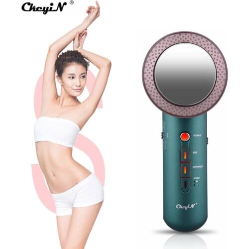 CkeyiN Ultrasonic Body Slimming Machine LED Phototherapy EMS beauty instrument Infrared Skin Therapy Fat Burner Beauty Device