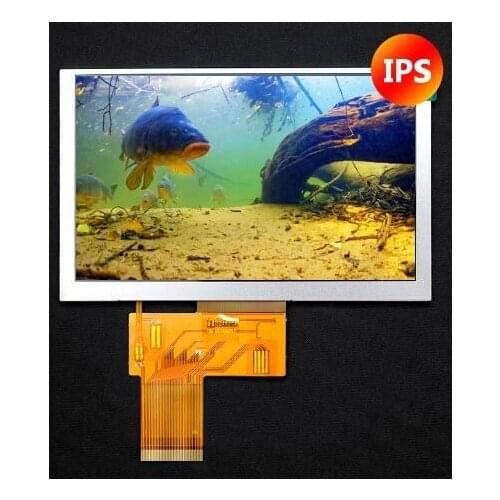 IPS 5.0 inch 40PIN HD TFT LCD Color Screen 24Bit RGB Interface 800*480