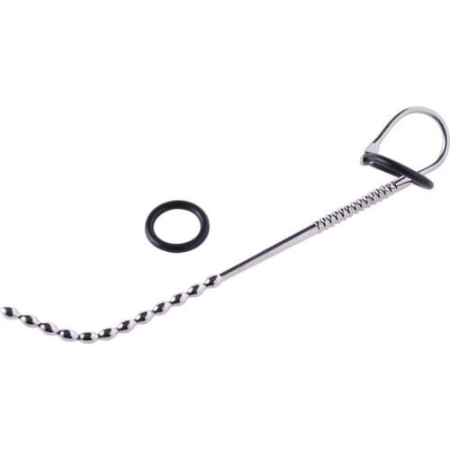Urethral Sound Sex Toys,Smooth 304 Stainless Steel Urethral Plug,Male Sounding Dilator,Glossy Penis Plug Urethra Prince Wand