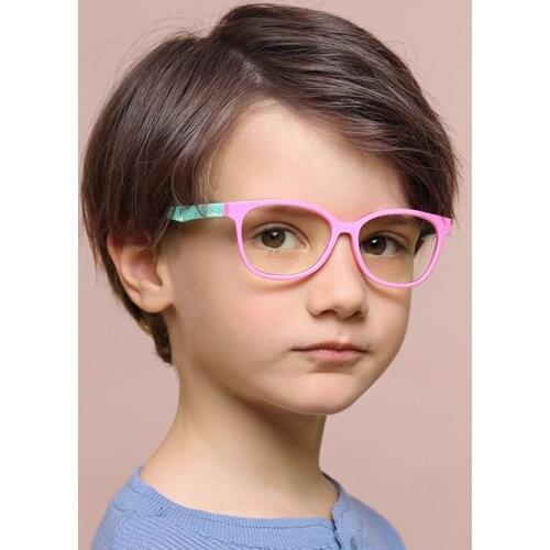 Anti Blue Light Blocking Kids Glasses Boy Girl Children Optical Frame Transparent Eyeglasses Filter Reduces Digital Strain UV400