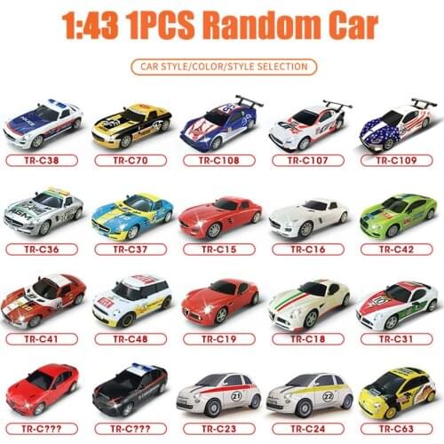 1:43 Scale Electric Railway Circuit Voiture Accessories Electric Brush Remote Control Manual Handle Slot 1:64 Racing Track Car