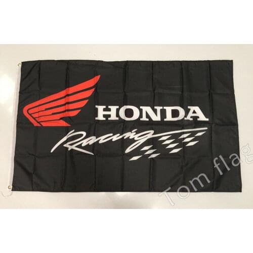 Car flag Honda flag 3ftx5ft 100% Polyester banner