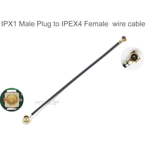 IPEX4 to IPEX IPEX-4 IPEX1 U.FL antenna cable MHF4 to U.FL NGFF to PCIe jack female male connector BCM94360HMB BCM94352Z
