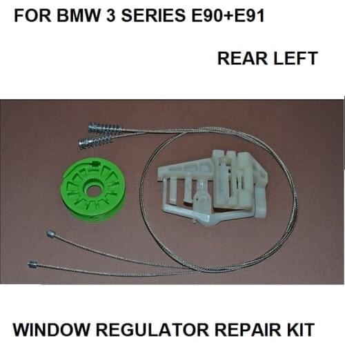 FOR BMW E90 E91 WINDOW REGULATOR REPAIR KIT REAR LEFT Onwards 2005