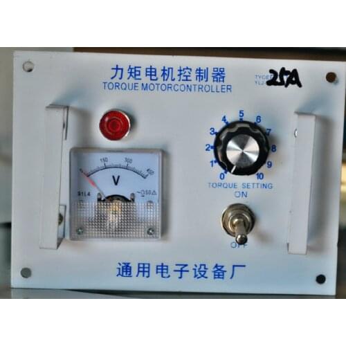 Torque motor controller 25A three phase torque motor controller torque motor governor TMA-4B25