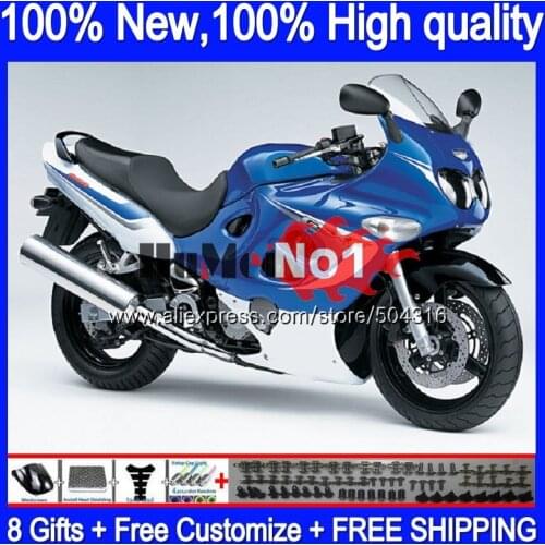 Body For SUZUKI KATANA GSX750F GSXF750 2003 2004 05 06 07 13MC.98 Black Blue GSXF 750 600 GSXF600 03 04 2005 2006 2007 Fairing