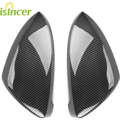 For Volkswagen Golf Mk6 Mk7 R20 Car Side Wing Mirror Cover For Scirocco Passat B7 CC beatle Rearview Mirror Cover Caps