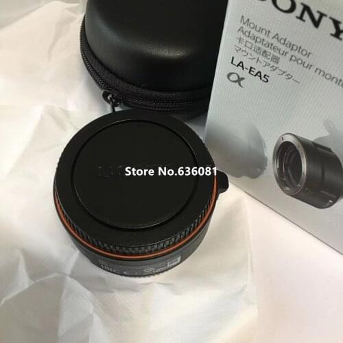 LA-EA5 35mm Full-Frame A-Mount Lens Adapter For Sony A7RM4 A7SM3 A9M2 A7RM3 A7M3 A9 A6500 A6600 A7RM2 A7M2 A7 E-Mount Cameras