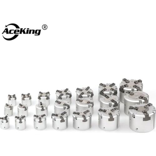 MHS Pneumatic clamping air claw MHS2 MHS3 MHS4 MHS3-16D/20D/25D/32D/40D/50D/63D/80D/100D three claw cylinder finger cylinder