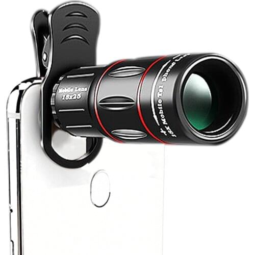 Telescope Long Range18X25 Connect Phone Monocular Powerful Lenses Night Vision Spyglass Hiking Supplies Tourism And Recreation