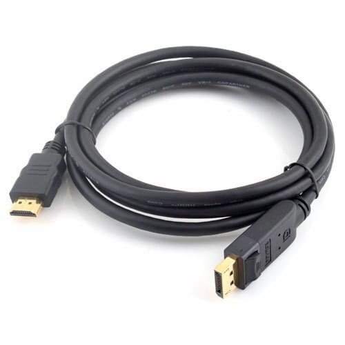 New 6FT DP DisplayPort Display Port to HDMI-compatible Video Cable M/M