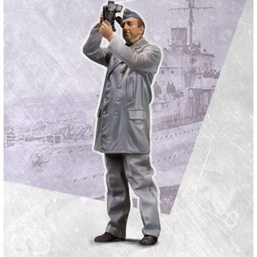 1/35 FIRST WATCH OFFICER, Resin Model figure Soldier GK, World War II military theme, Unassembled and unpainted kit