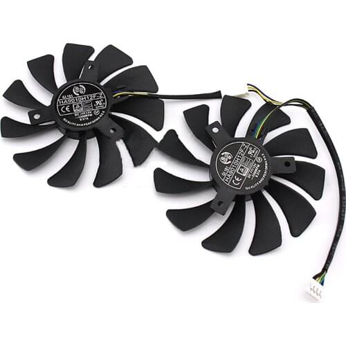 Replacement Cooling Fan for Inno3D GTX1060 Black Gold Ares Graphic Card Radiator Cooler Fan Repair Parts