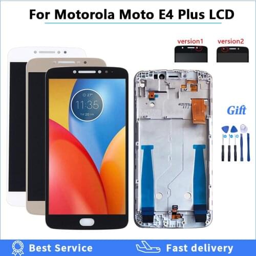 5.5" For Motorola Moto E4 Plus LCD Display Touch Screen Frame Digitizer XT1770 XT1773 XT1771 XT1772 lcd screen Assembly + tools