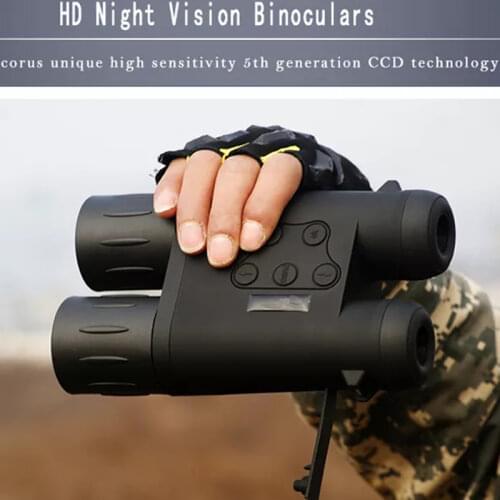 6x42 Gen1+ Digital Night Vision Device 5th Generation CCD Technology Image Video Recording Infrared Camera Binocular Telescope