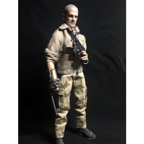 Hot Sales 16th 3Atoys The Walking Dead Mor Dick Combat Unique Weapon Model For 12inch Doll Action DIY Accessories