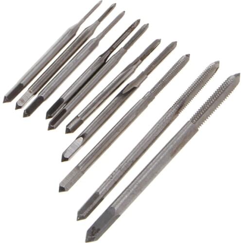 Hot Sale Mini HSS High Speed Steel Metric Machine Plug Thread Screw Tap Tool M1-M3.5 New