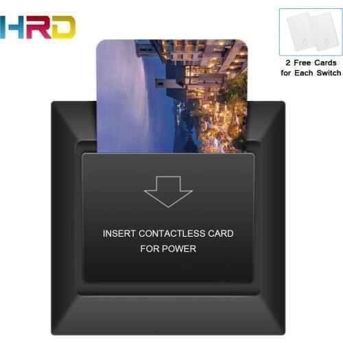 Hotel card switch motel rent house room guest room power switch energy saver RFID card saving switch