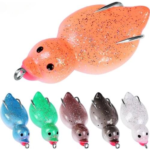 6.5cm/10.5g Fake Duck Lure Soft Bait Fishing Tackle