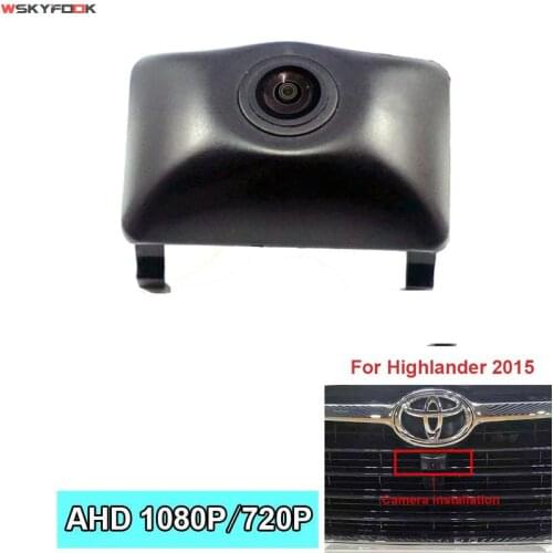 1920*1080P AHD Special Vehicle Logo Mark Emblem Front View Camera For Toyota highlander 2015 2016 2017
