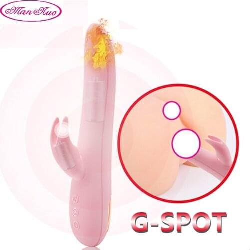 Man Nuo Vibrators G-spot Body Massage USB Rabbit Vibrators for women Female Masturbation Dildos Sex Products Toys for woman Shop