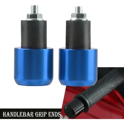 Motorcycle Handle Bar Ends Grip For SUZUKI GSXS GSX-S GSX 750 1100 1250 F 1300 1400 650 GSX-R GSXR 125 150 250 400 600 750 1000