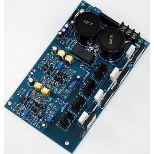 HIFI M7 amplifier board Refer GAOWEN circuit 100W+ 100W TT1943 / TT5200 stereo amplifier board with UPC1237 speaker protected