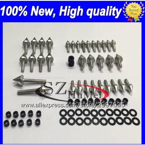 Fairing bolt full bolts kit For SUZUKI GSXR1300 Hayabusa GSXR 1300 96 2002 2003 2004 2005 2006 2007 Windscreen screw screws Nuts