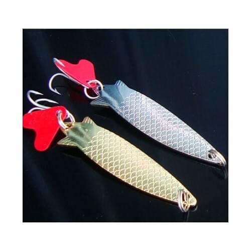 Spoon bait fishing lure spoon 7g/6cm hard Lure bait fishing-material top water lure