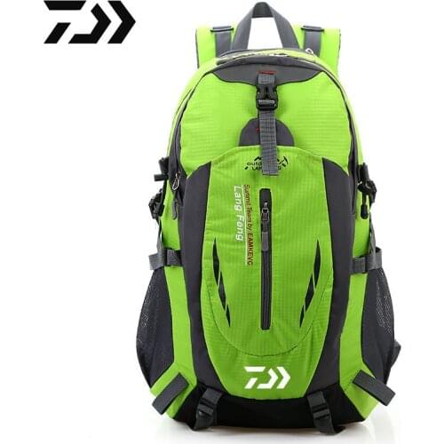 Daiwa Fishing Bag Sports Travel Mountaineering Backpack Camping Hiking Trekking Rucksack Travel Waterproof Bike Shoulder Bags
