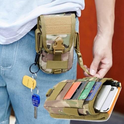 Tactical Hunting Bags Military Waist Bag Multifunctional Portable Outdoor Camping Phone Case Pouch Belt Pocket Molle Edc Bag
