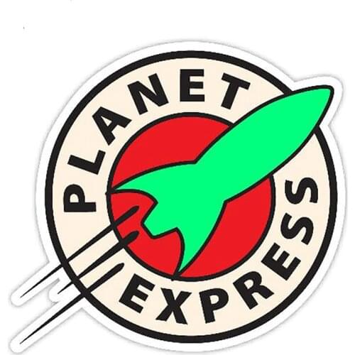Car Styling Planet Express Vinyl Decal Cartoon Car Sticker Waterproof Auto Motor Decoration Graphics