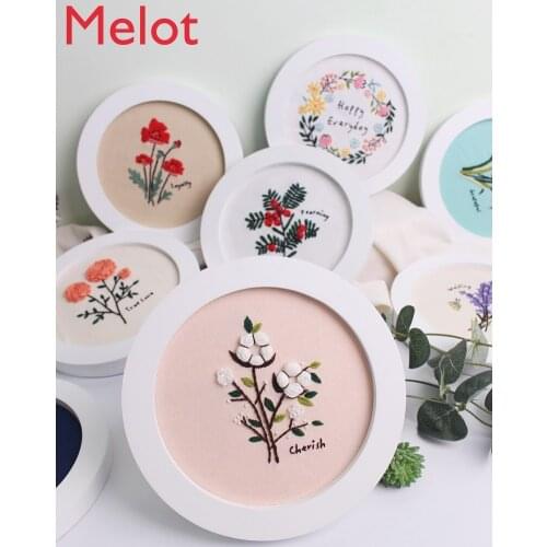 Embroidery DIY Student Craft Class Production Creative Materials Kit Antique Style Embroidery Gift Suzhou Embroidery