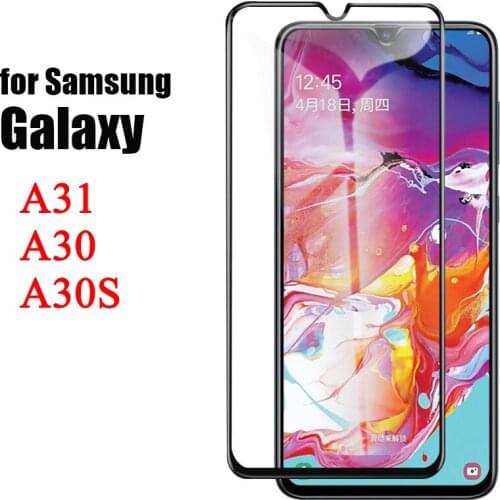 Full Cover Screen Protector For Samsung Galaxy A31 A30 A30s 9H Tempered Glass For Samsung A31 A 30S A31 A315F 30s Hydrogel Film