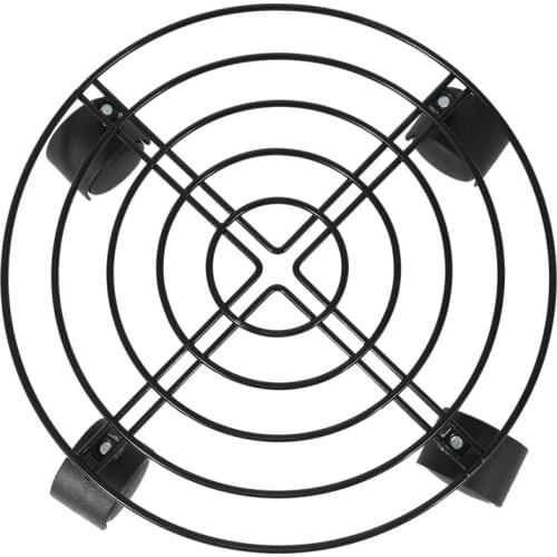 Metal Plant Flower Pot Stand Trolley Caddy on Wheels Indoor Outdoor Home Garden tools