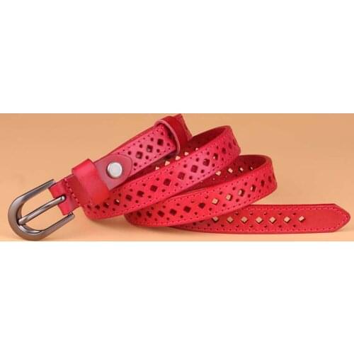 2016 New Woman Belt Vintage Strap Dress Designer Genuine Leather Belts for Women 7 Colors