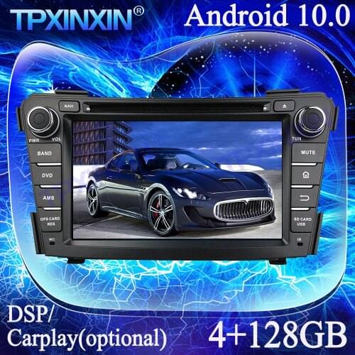 4G+128G PX6 Android 10.0 IPS For Hyundai I40 2011-2016 Carplay Multimedia Player Tape Recorder GPS Navi Auto Radio Head Unit DSP
