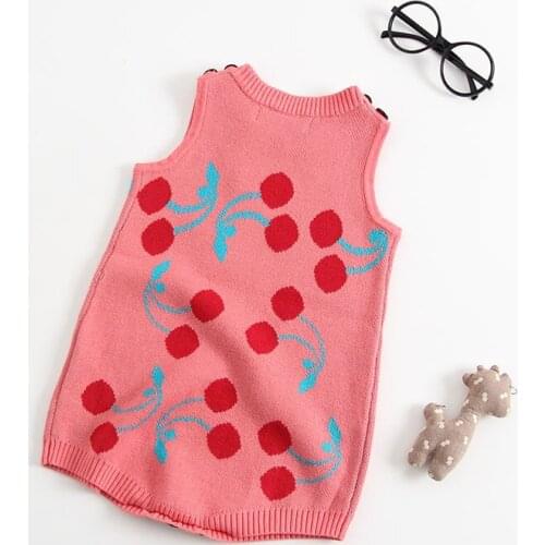 FEERIJT Ins Baby Girls Bodysuit 2019 Cotton Cute Flower Printing Suit Knitted Sweaters for Newborn Baby Girls Infant Clothing