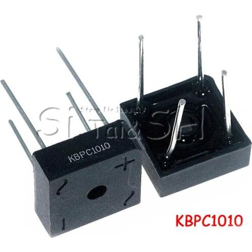 5PCS KBPC1010 10A 1000V diode bridge rectifier new and original IC