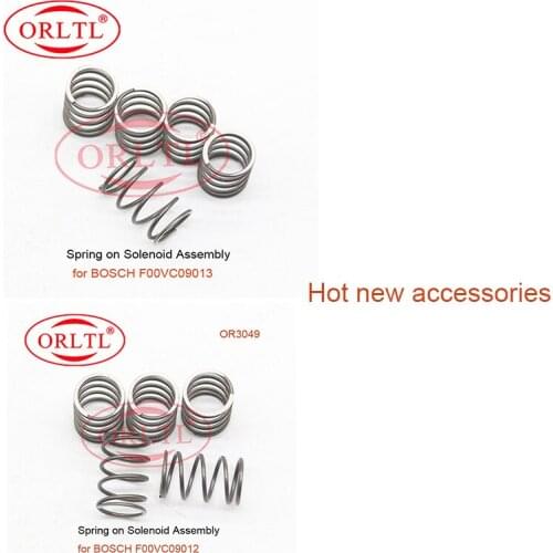 F00VC09013 and F00VC09012 Diesel Spring on Solenoid Assembly Common Rail Spare Parts springs Valve spring Kit Set F 00V C09 01