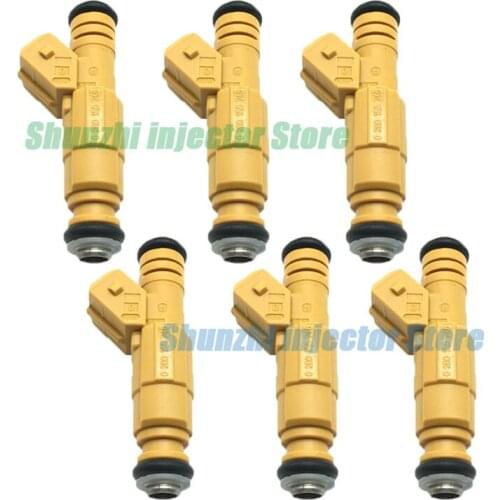 6pcs Fuel Injector Nozzle For JEEP 4.0L TYPE III Volvo 2.9L V90 960 S90 VORTEC CHEVY 2500 3500 0280155746 1275194