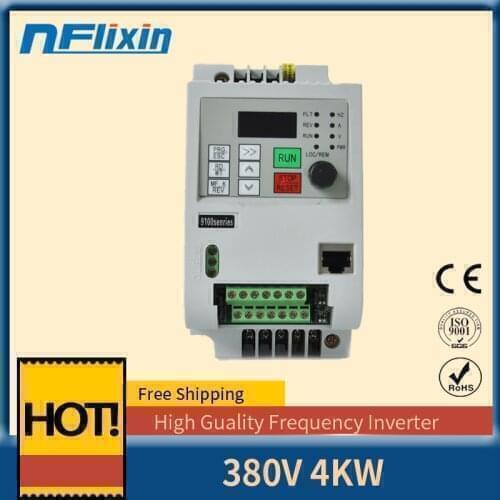 VFD Inverter VFD 1.5KW/2.2KW 380V IN and 380V 3P OUT Variable Frequency Inverter Drive Inverter ZW-BT1 free-shipping