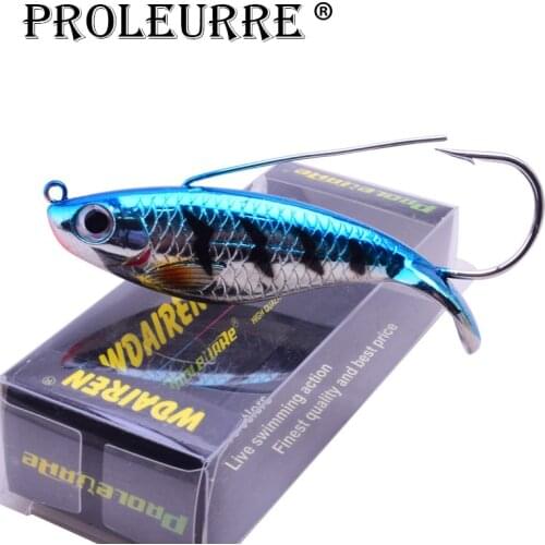 Proleurre 1PCS 8cm 22g Fake Fish Lure Anti Grass Fishing Wobbler Artificial Bait Hard Lures Laser Body Lifelike Fish Tackle