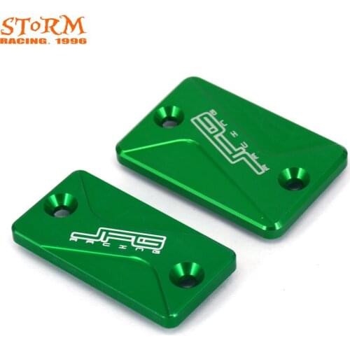 Front & Rear Brake Reservoir Fluid Cover For KAWASAKI KLX125 2010-2016 KLX150S 2009-2013 KLX250 KLX300 1993-2020 KLX150BF 230