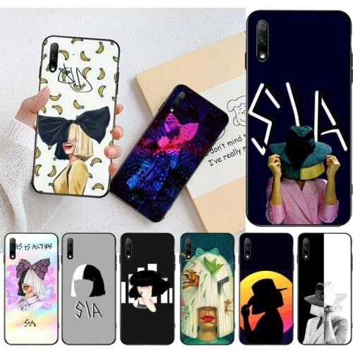 CUTEWANAN Sia the Greatest Black TPU Soft Rubber Phone Cover for Huawei Honor 30 20 10 9 8 8x 8c v30 Lite view pro