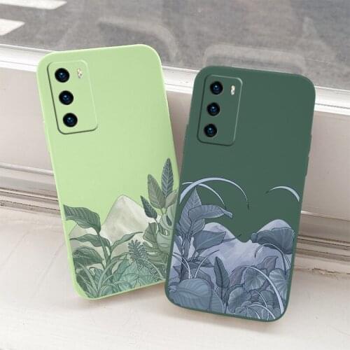 Night Silicone Case For Huawei P40 P30 P20 Pro Lite Mate 40 30 20 Pro Lite P Smart 2021 Y7A Shockproof Soft Phone Cover