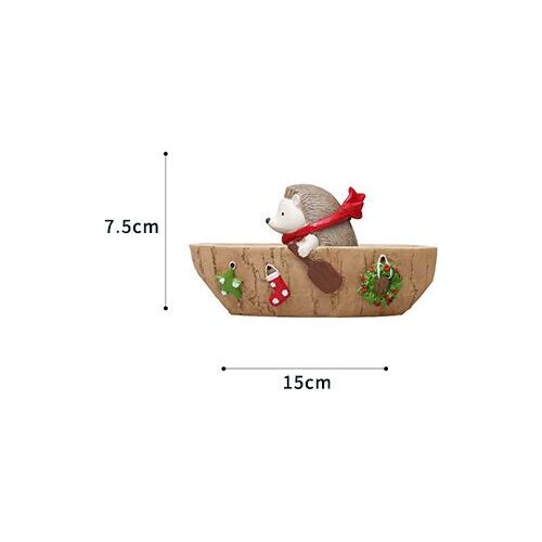 Wholesale Small animal potted plants Micro-landscape handicrafts Christmas ornaments Christmas Decoration Supplies