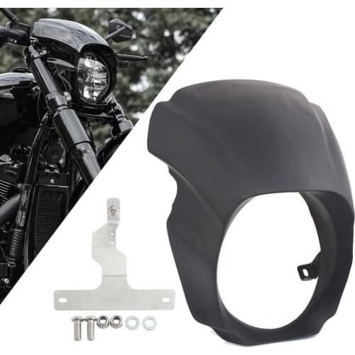 Motorcycle Front Healight Fairing Cover Healight Windshields Cover For Harley Softail Breakout 2018-2020 Model