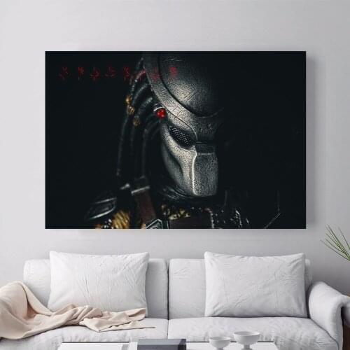 Posters And Prints Predator Movie Figure Wall Pictures For Living Room Canvas Painting Art Vintage Decorative Home Decor Cuadros