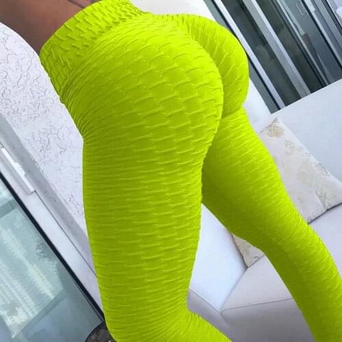 Sexy Women Push Up Leggings Pants Workout leggins mujer Slim Gym Pants High Waist Fitness Clothing Slim Running Trousers Fashion